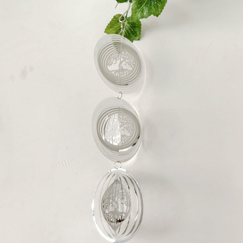 3D Rotating Wind Chimes Tree Of Life Wind Spinner Bell For Home Decor Aesthetic Garden Hanging Decoration Outdoor Windchimes Set 3D Rotating Wind Chimes Tree Of Life Wind Spinner Bell For Home Decor Aesthetic Garden Hanging Decoration Outdoor Windchimes Set