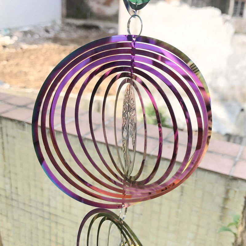 3D Rotating Wind Chimes Tree Of Life Wind Spinner Bell For Home Decor Aesthetic Garden Hanging Decoration Outdoor Windchimes Set 3D Rotating Wind Chimes Tree Of Life Wind Spinner Bell For Home Decor Aesthetic Garden Hanging Decoration Outdoor Windchimes Set