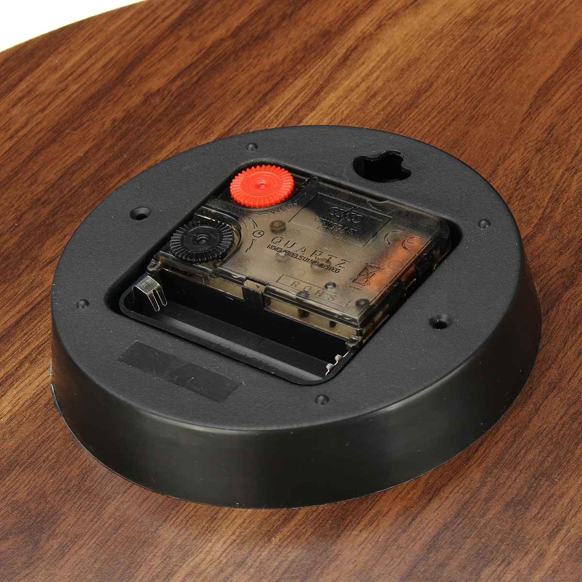 12 Inch Luminous Wall Clock Wood Silent light in dark night Nordic Fashion Wall Clock Non Ticking Clock With Night Light