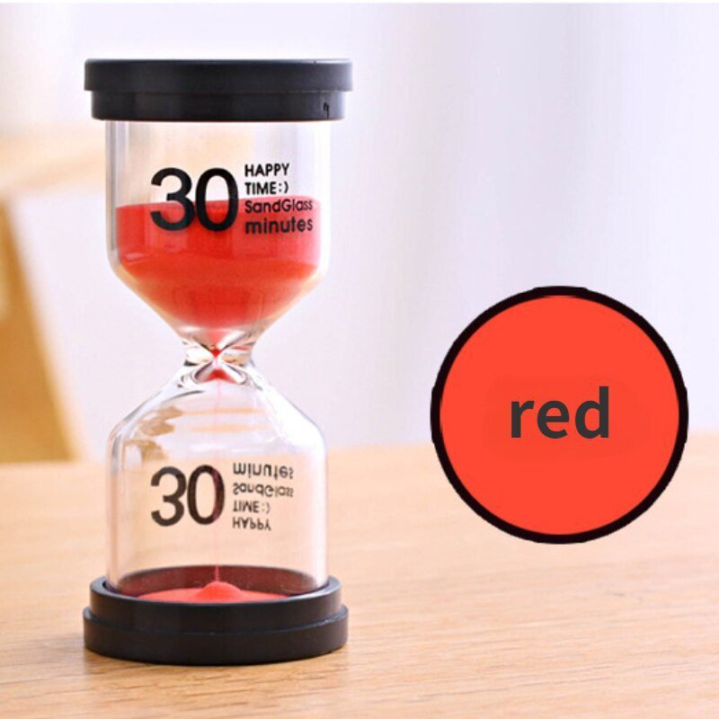 1/3/5/10/15/30/60 Hourglass Minutes Sand Watch Sandglass Timer Watch Clock Gift Children Sand Timer Hour Home Decoration