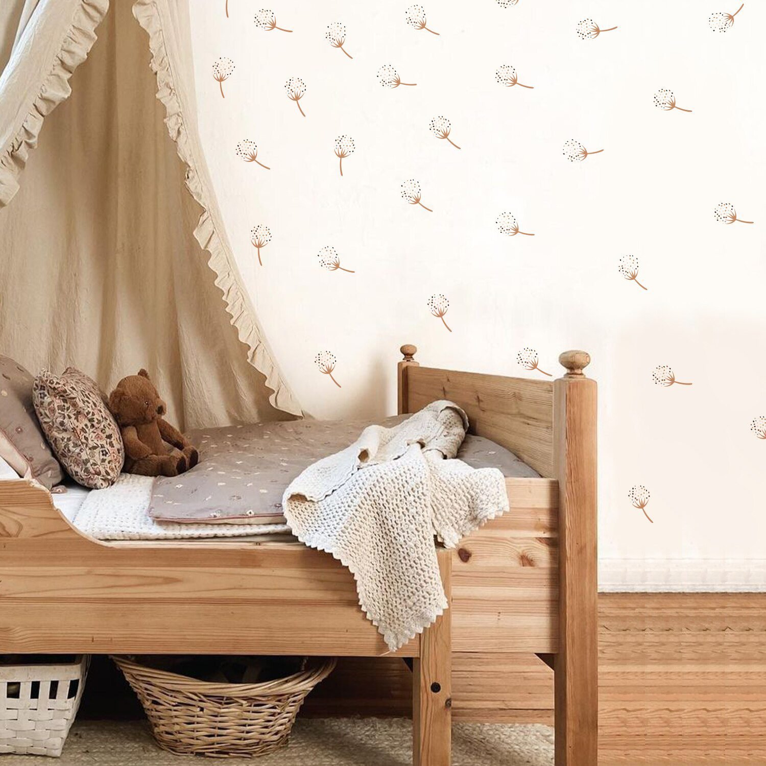 Boho Hearts Creative Wall Sticker For Children Baby Girls Boys Room Nursery Wall Art Decals Vinyl  Mural Kids Bedroom Home Decor