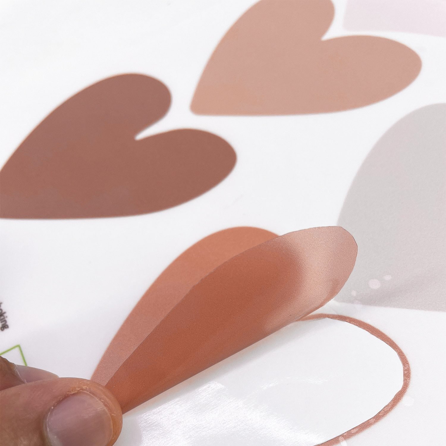 Boho Hearts Creative Wall Sticker For Children Baby Girls Boys Room Nursery Wall Art Decals Vinyl  Mural Kids Bedroom Home Decor