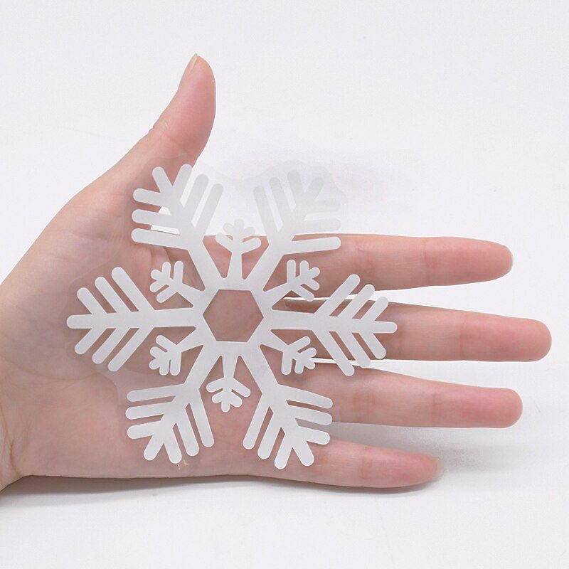 36pcs/lot White Snowflake Christmas Wall Stickers Glass Window Sticker Christmas Decorations for Home New Year Gift Navidad 2020 36pcs/lot White Snowflake Christmas Wall Stickers Glass Window Sticker Christmas Decorations for Home New Year Gift Navidad 2020