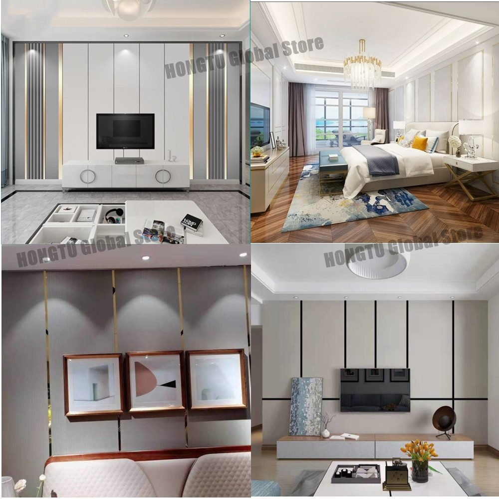 1 Roll Mirror Wall Sticker Stainless Steel Decorative Line Gold TV Background Ceiling Edging Strip Wall Decorations Living Room 1 Roll Mirror Wall Sticker Stainless Steel Decorative Line Gold TV Background Ceiling Edging Strip Wall Decorations Living Room