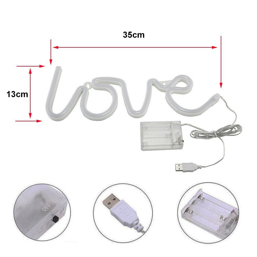 LED Neon Light Sign Strip New 189 Styles Wall Art Lamp Nightlight LOVE Heart Animal Cat Figure Model Decor Room Shop Xmas Gift