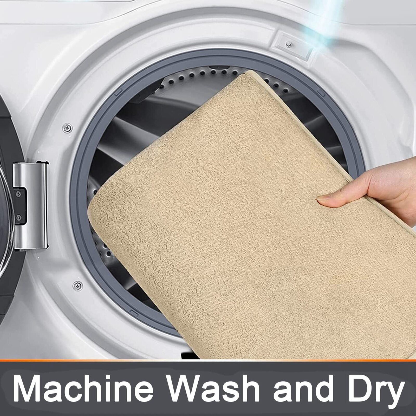 Olanly Memory Foam Bath Mat Anti-Slip Shower Carpet  Soft Foot Pad Decoration Floor Protector Absorbent Quick Dry Bathroom Rug