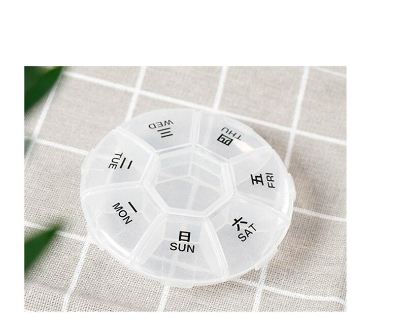 Medicine Pill Cutter Box Portable Drug Box Useful Grinder Splitter Medicine Pill Holder Tablet Cutter Splitter Divider Pill Case