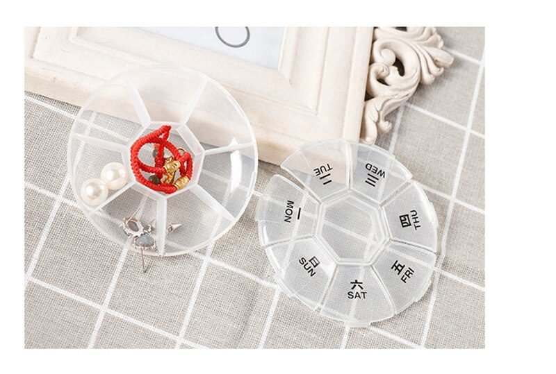 Medicine Pill Cutter Box Portable Drug Box Useful Grinder Splitter Medicine Pill Holder Tablet Cutter Splitter Divider Pill Case