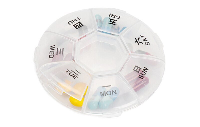 Medicine Pill Cutter Box Portable Drug Box Useful Grinder Splitter Medicine Pill Holder Tablet Cutter Splitter Divider Pill Case