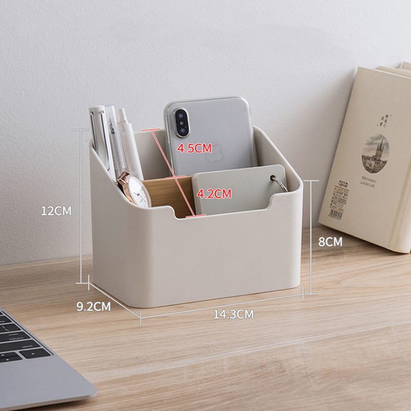 Multi-function Storage Box TV Air Conditioner Remote Control Organizer Practical Tissue Box Home Cosmetic Storage Box