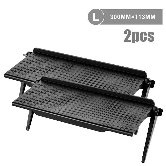 2PCS Screen Top Storage Shelf Holder Rack TV Monitor Organizer Practical Home Storage Computer Office Multi-functional Organizer