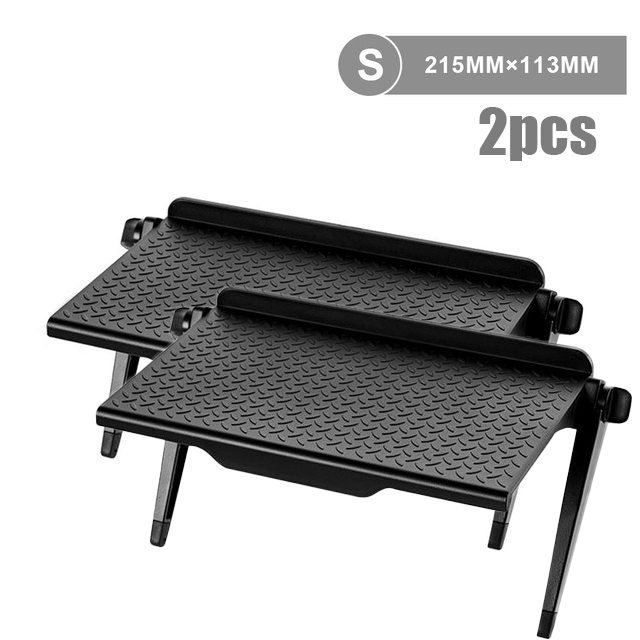 2PCS Screen Top Storage Shelf Holder Rack TV Monitor Organizer Practical Home Storage Computer Office Multi-functional Organizer