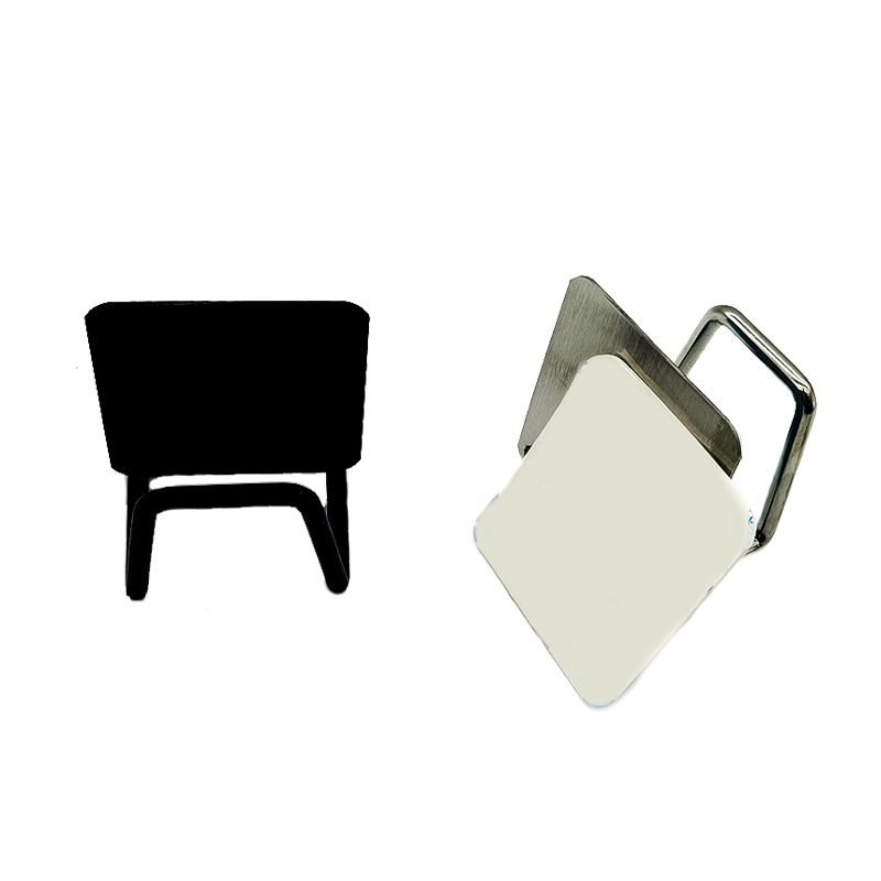 Kitchen Sponges Holder Self Adhesive Sink Sponges Drain Drying Rack Stainless Steel Storage Holder Kitchen Sink Accessories#