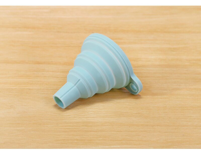 Foldable Funnel Silicone Collapsible Funnel Portable Funnels for Fuel Hopper Collapsible Beer/ Oil Funnels Kitchen Tools