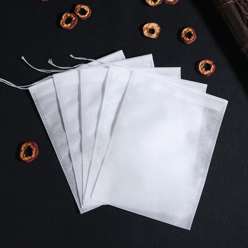 Disposable Tea Bags Multi-size Tea Bags for Loose Leaf Tea Empty Large Scented Drawstring Pouch Bag Iced Coffee Filter Bags
