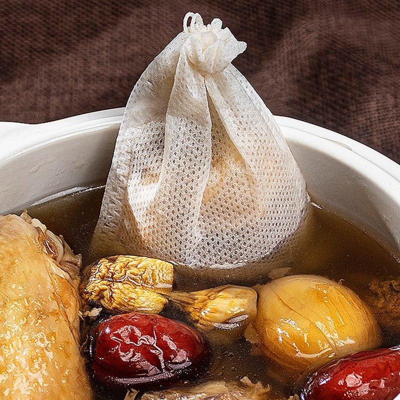 Disposable Tea Bags Multi-size Tea Bags for Loose Leaf Tea Empty Large Scented Drawstring Pouch Bag Iced Coffee Filter Bags