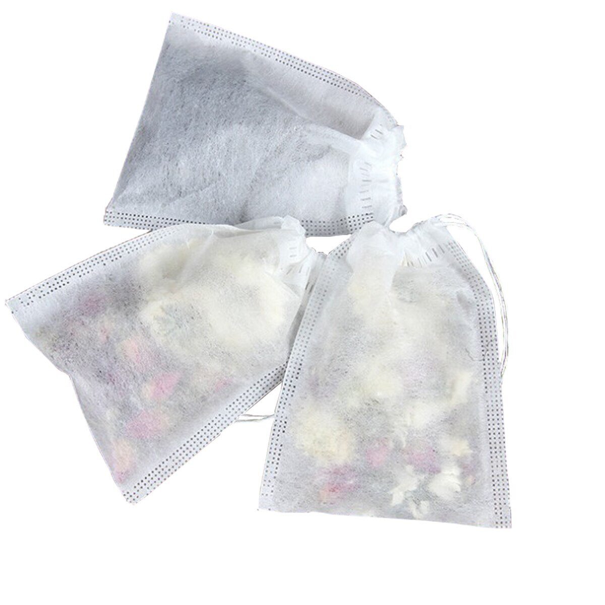 100Pcs/Lot Teabags 5 x 7CM Empty Scented Tea Bags With String Heal Seal Filter Paper for Herb Loose Tea 100Pcs/Lot Teabags 5 x 7CM Empty Scented Tea Bags With String Heal Seal Filter Paper for Herb Loose Tea