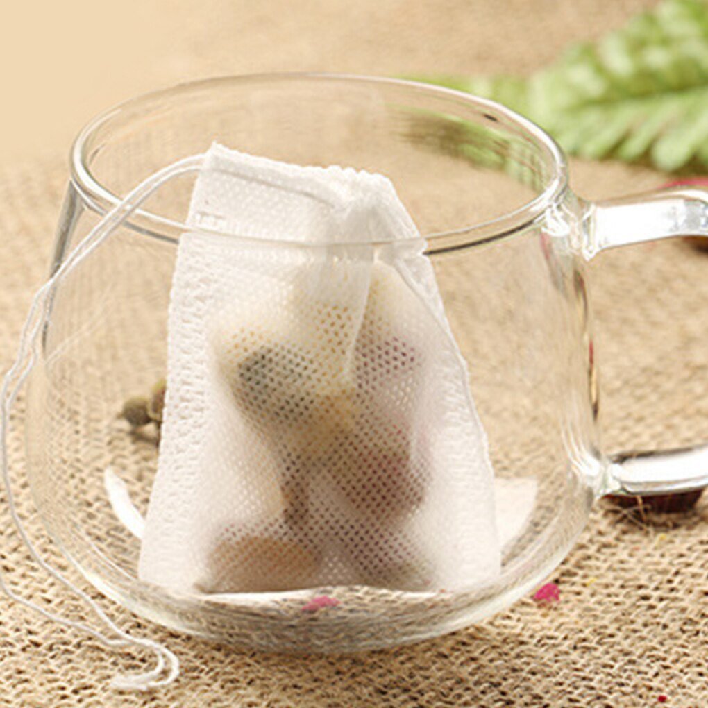 100Pcs/Lot Teabags 5 x 7CM Empty Scented Tea Bags With String Heal Seal Filter Paper for Herb Loose Tea 100Pcs/Lot Teabags 5 x 7CM Empty Scented Tea Bags With String Heal Seal Filter Paper for Herb Loose Tea