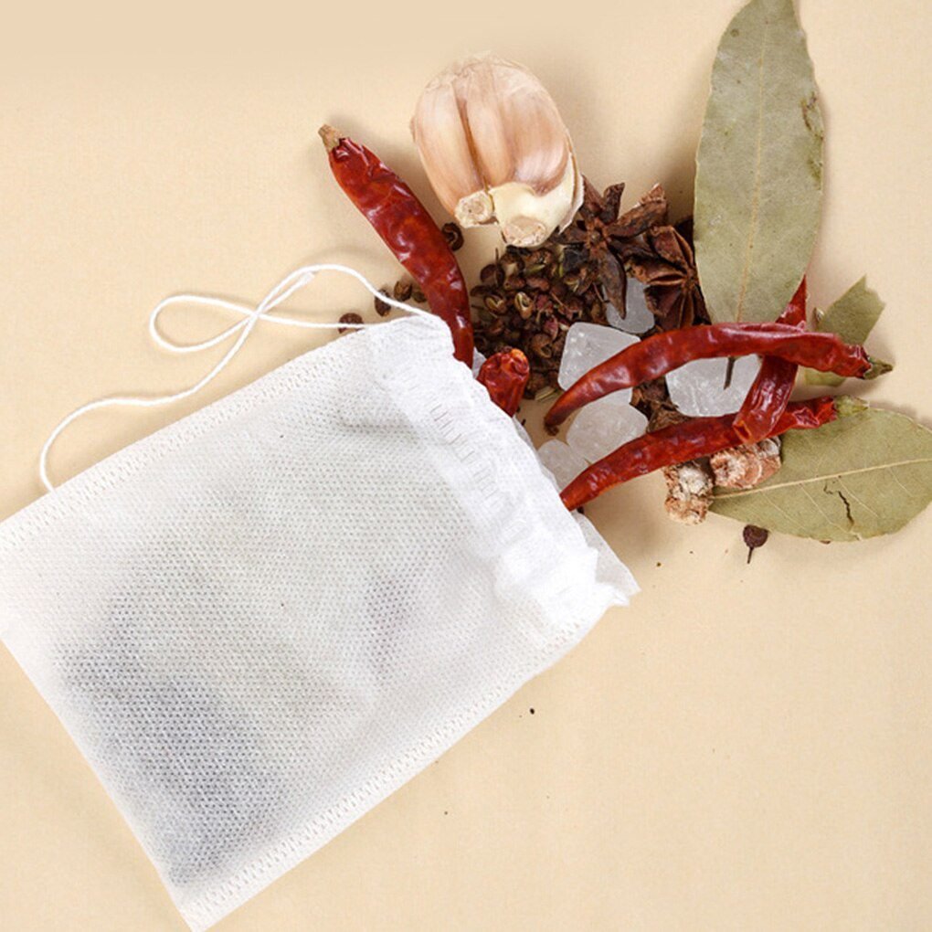 100Pcs/Lot Teabags 5 x 7CM Empty Scented Tea Bags With String Heal Seal Filter Paper for Herb Loose Tea 100Pcs/Lot Teabags 5 x 7CM Empty Scented Tea Bags With String Heal Seal Filter Paper for Herb Loose Tea