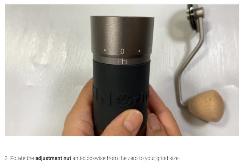 Kingrinder K4 /K6 manual coffee grinder portable mill 420stainless steel 48mm stainless steel Titanium plating burr