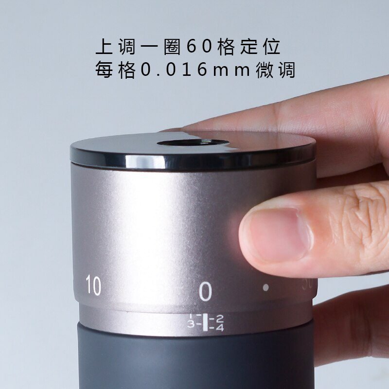 Kingrinder K4 /K6 manual coffee grinder portable mill 420stainless steel 48mm stainless steel Titanium plating burr