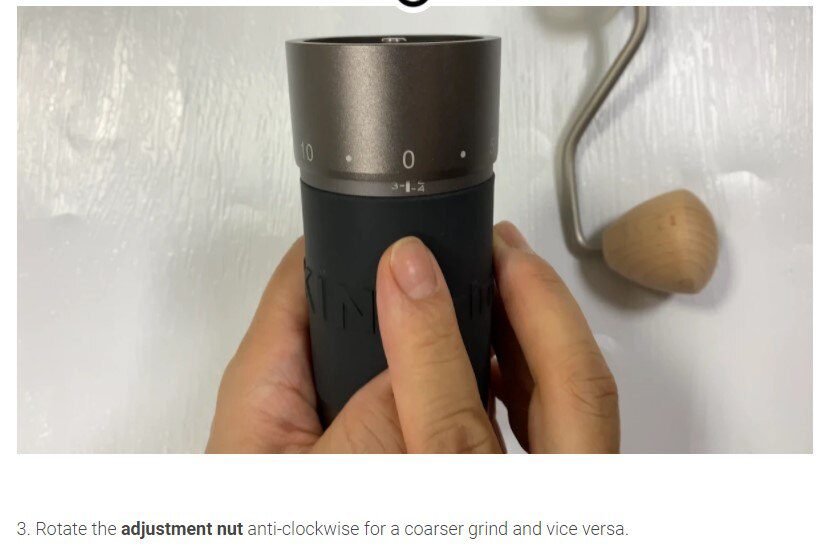 Kingrinder K4 /K6 manual coffee grinder portable mill 420stainless steel 48mm stainless steel Titanium plating burr