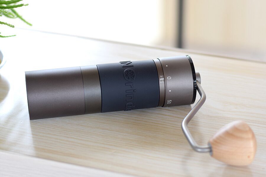 Kingrinder K4 /K6 manual coffee grinder portable mill 420stainless steel 48mm stainless steel Titanium plating burr