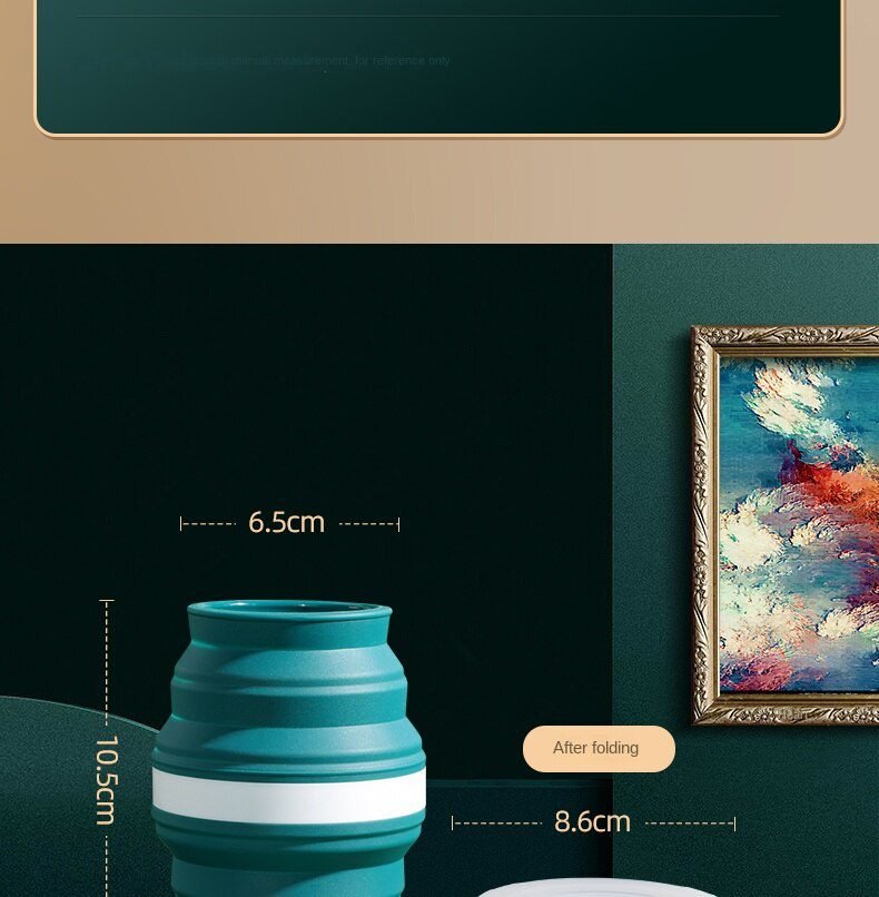 Creative ORIGIN CUP Portable Silicone Folding Cup with Lid Travel Wash Mouth Cup Heat Resistant Water Coffe Cup for Outdoor Camp Creative ORIGIN CUP Portable Silicone Folding Cup with Lid Travel Wash Mouth Cup Heat Resistant Water Coffe Cup for Outdoor Camp