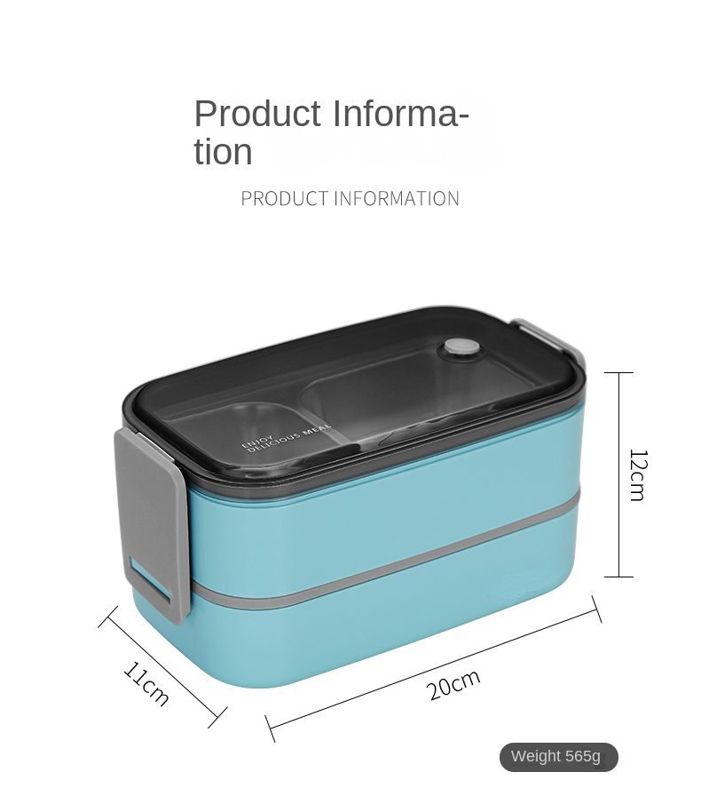 304 stainless steel lunch box for Adults Kids School Office 1/2 Layers Microwavable portable Grids bento Food Storage Containers