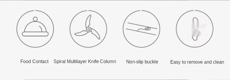 Multi-function Garlic Grinding Chopper Manual Garlic Press Food Vegetables Cutter Meat Grinders Kitchen Gadgets pepper corn