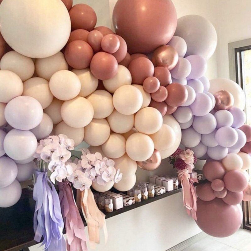 Let's Make Happy Birthday Banner Handmade Tassel Pendant First Boys Girl Baby Shower Birthday Party Balloon Decoration Supplies