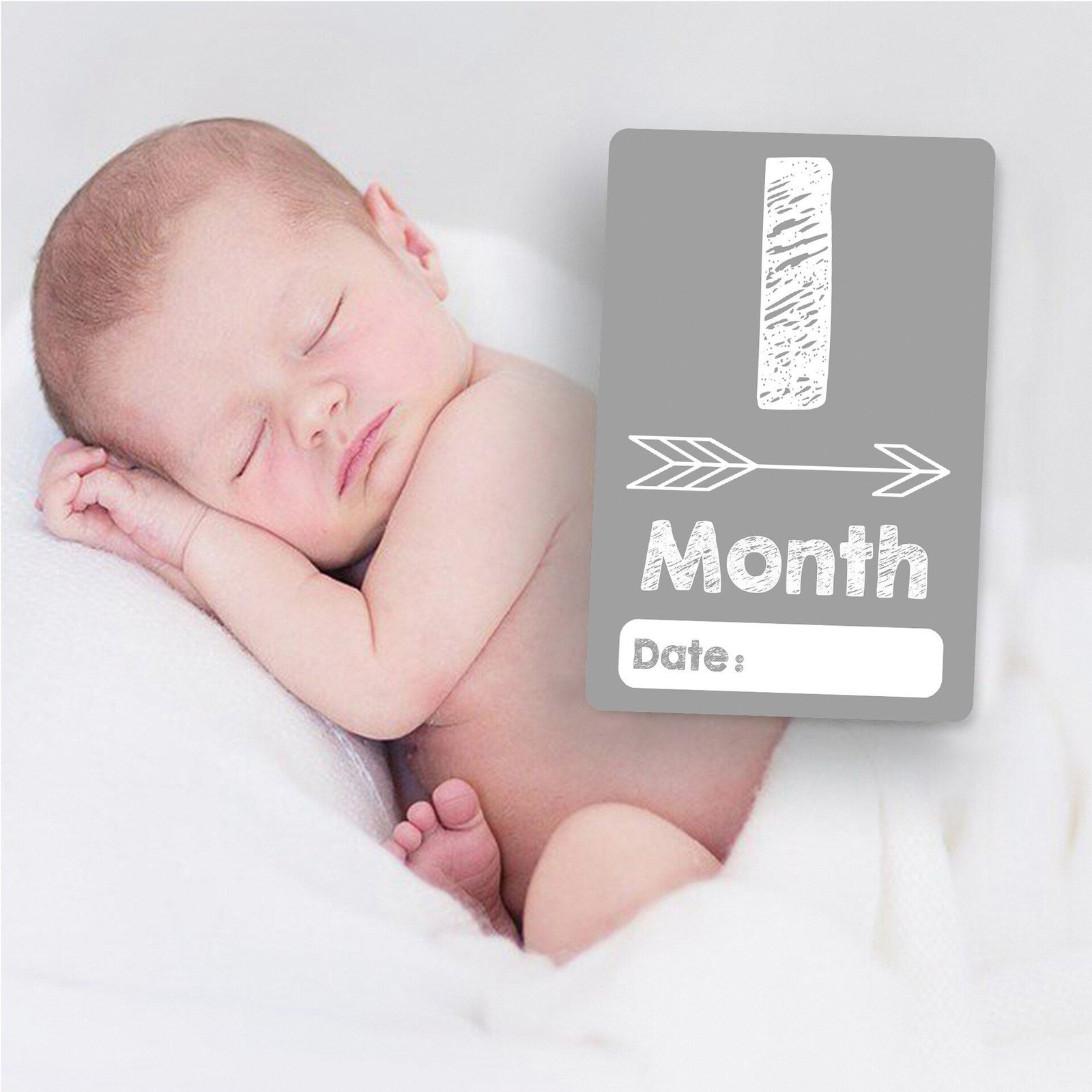 12 Pcs Month Sticker Baby Photography Milestone Memorial Monthly Newborn Kids Commemorative Card Number Photo Accessories Gifts