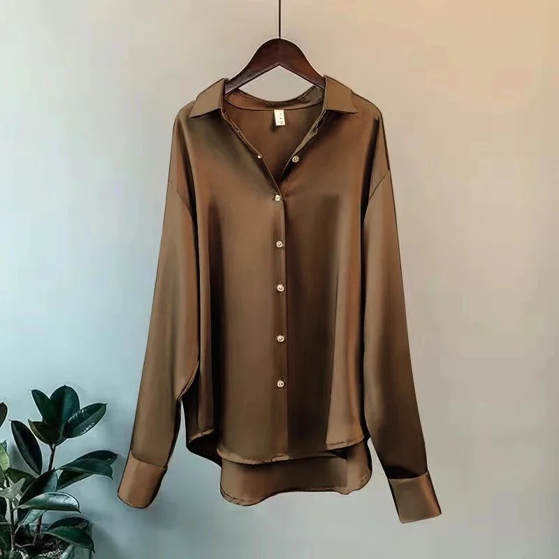 2024Spring Shirt And Blouses New Sweater Cardigans Woman Top Knitted Korean Long Sleeve Lapel Button Elegance Sweet Casual Coats 2024Spring Shirt And Blouses New Sweater Cardigans Woman Top Knitted Korean Long Sleeve Lapel Button Elegance Sweet Casual Coats