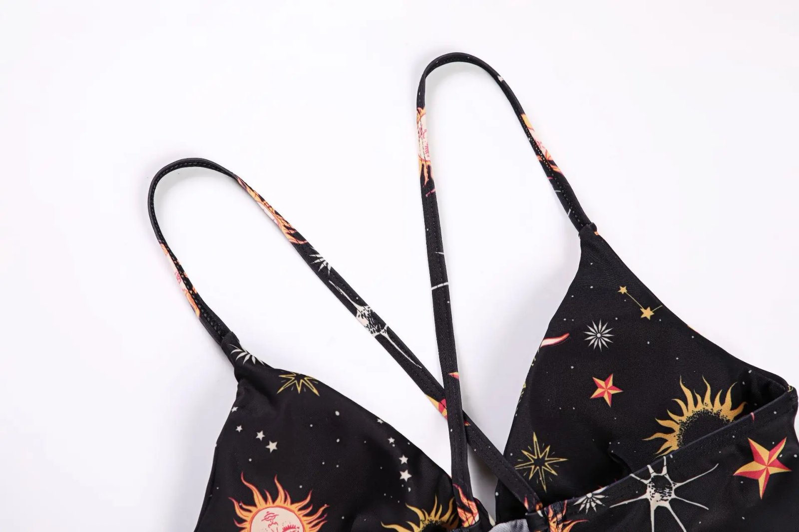 Sunflower Printed Bikini Set Sexy Swimwear Women 2025 Mujer Push Up Padded Biquini Bathers Bandage Bathing Suit Swimsuit Bikini