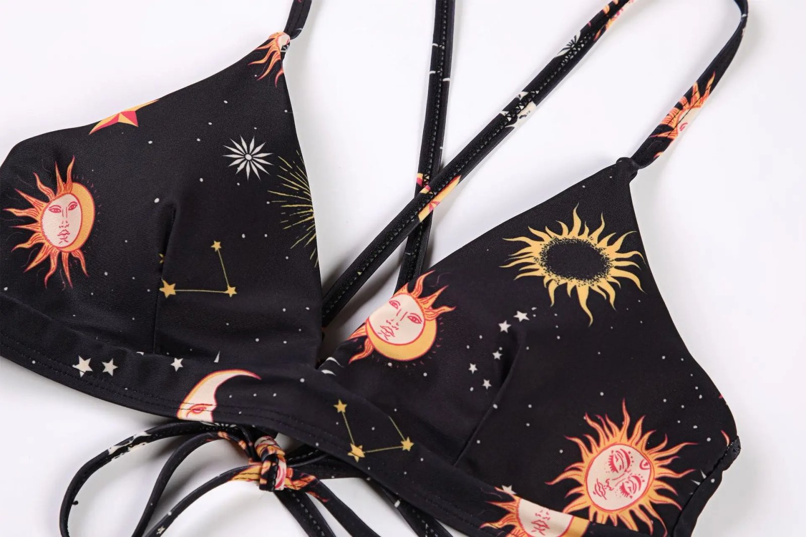 Sunflower Printed Bikini Set Sexy Swimwear Women 2025 Mujer Push Up Padded Biquini Bathers Bandage Bathing Suit Swimsuit Bikini