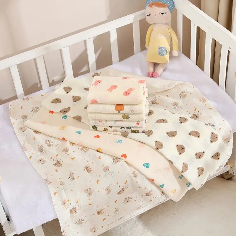 Baby Receive Blanket for Newborn Cotton Muslin Swaddle Blanket Bedding Infant Bath Towel Baby Items Mother Kids Baby Receive Blanket for Newborn Cotton Muslin Swaddle Blanket Bedding Infant Bath Towel Baby Items Mother Kids