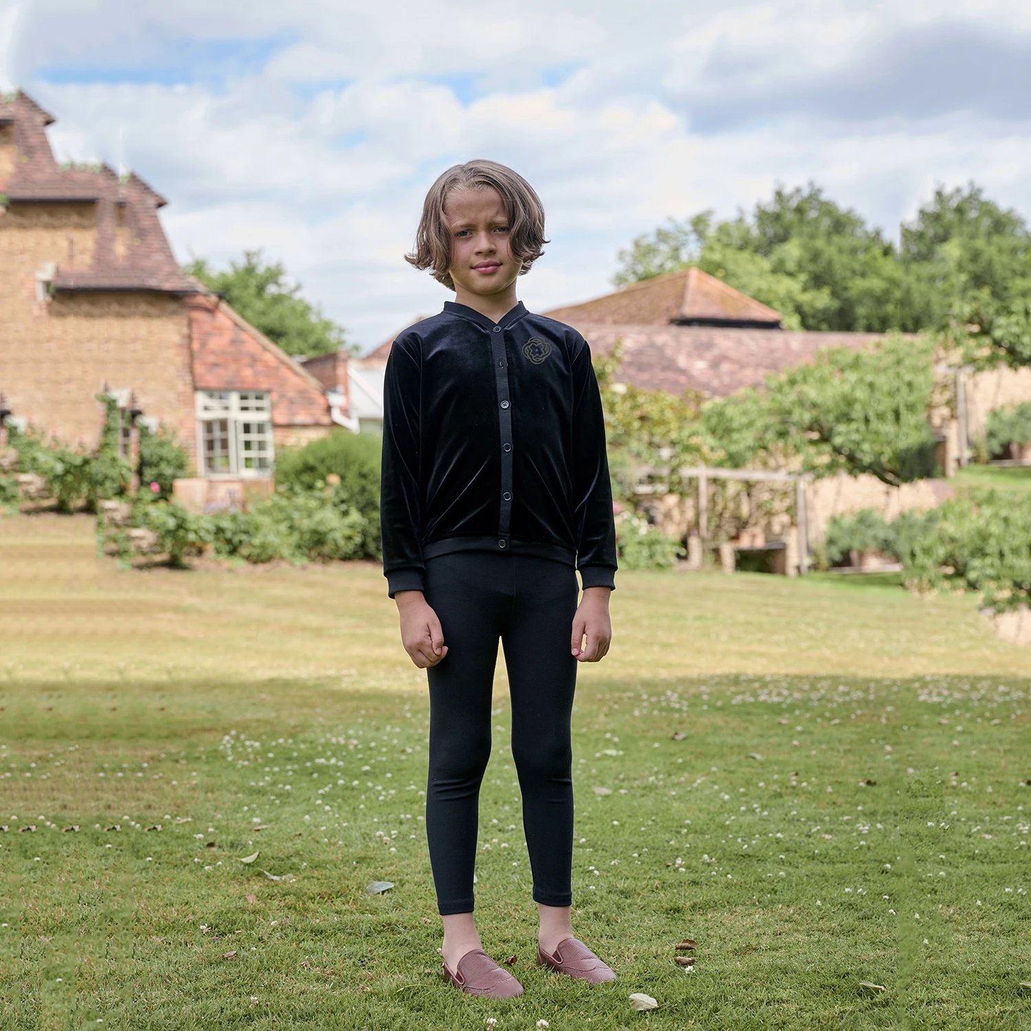 AS Velvet Collection AW25 Floral Collar Patchwork Maxi Dress Baby Romper Family Matching Boys Clothing Set