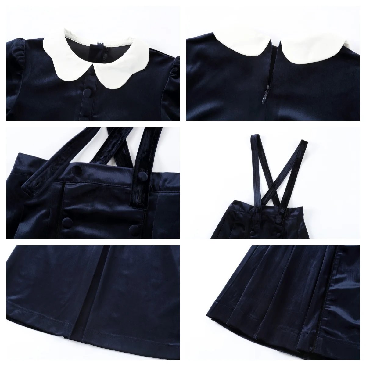 AP AW25 Sapphire Collection Girls Velvet Dress Baby Kids Set Floral Sweater Boys Overalls Brothers Sisters Family Matching