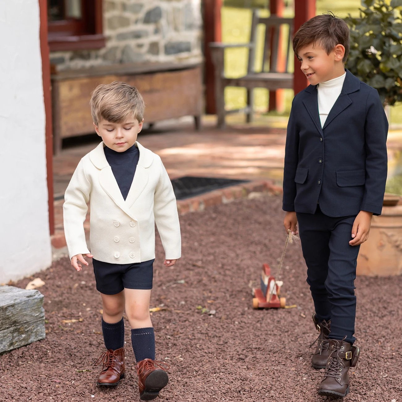 AP AW25 Sapphire Collection Girls Velvet Dress Baby Kids Set Floral Sweater Boys Overalls Brothers Sisters Family Matching