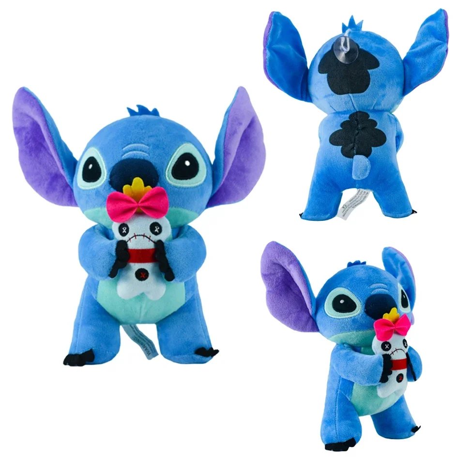 12cm 20cm 25cm Stitch Stuffed Plush Models Cartoon Stuffed Plush Dolls Anime Plush Baby Toys Kawaii Kids Birthday Gift