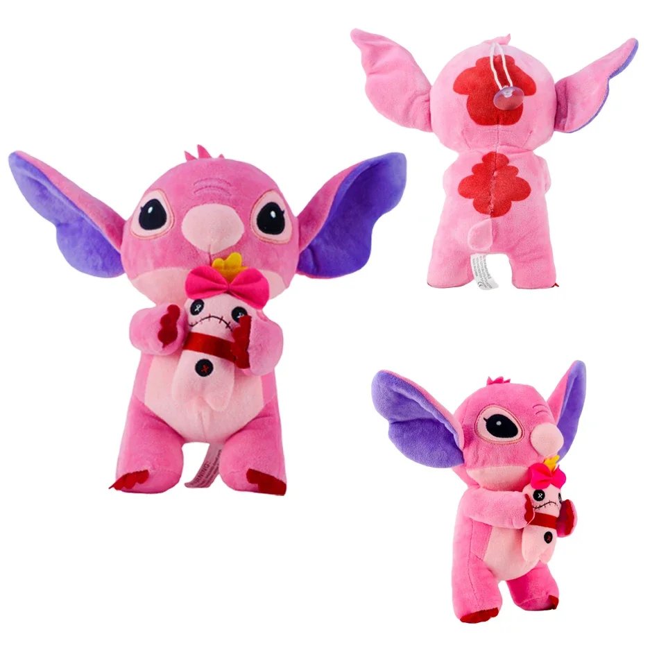 12cm 20cm 25cm Stitch Stuffed Plush Models Cartoon Stuffed Plush Dolls Anime Plush Baby Toys Kawaii Kids Birthday Gift