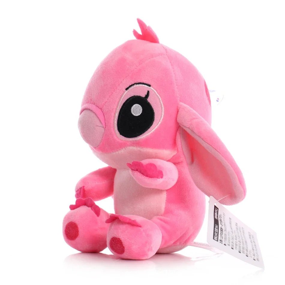 12cm 20cm 25cm Stitch Stuffed Plush Models Cartoon Stuffed Plush Dolls Anime Plush Baby Toys Kawaii Kids Birthday Gift