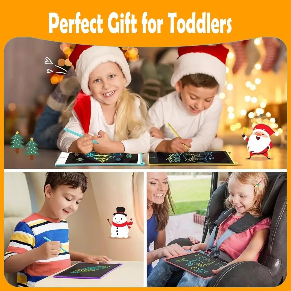 16/12/10/8.5/8.2/6.5/4.5inch LCD graphic tablet,color drawing tablet,3 4 5 6 7 8years kids birthday gifts/Christmas/travel toys