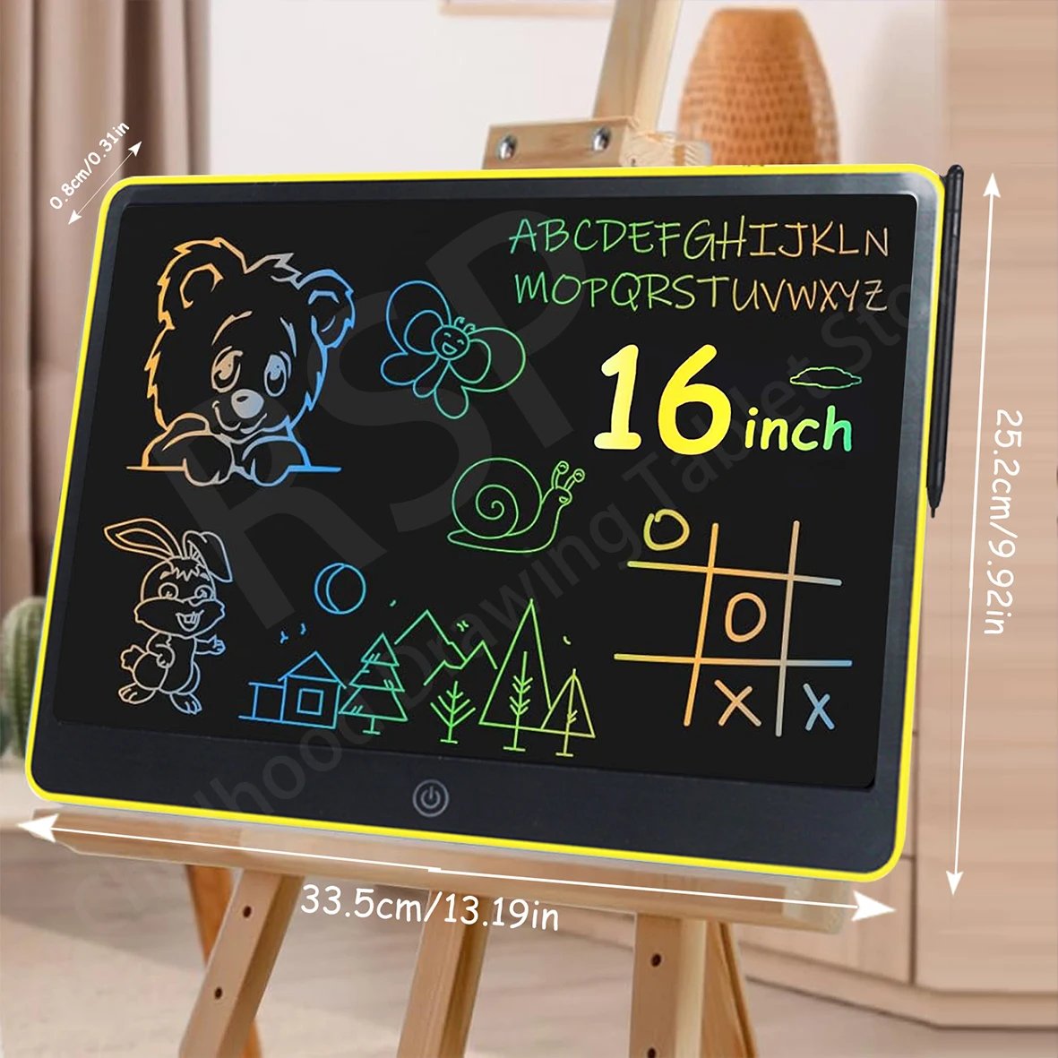 16/12/10/8.5/8.2/6.5/4.5inch LCD graphic tablet,color drawing tablet,3 4 5 6 7 8years kids birthday gifts/Christmas/travel toys