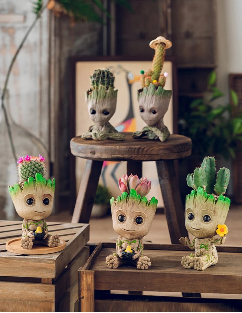 Home Decoration Crafts Miniature Model Office Desktop Display Cartoon Groot Figurines Handicrafts Decor Tree Man Ornament 5CM Home Decoration Crafts Miniature Model Office Desktop Display Cartoon Groot Figurines Handicrafts Decor Tree Man Ornament 5CM