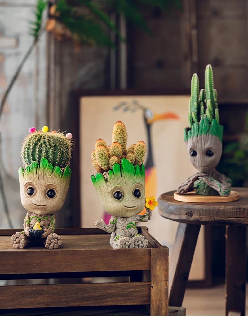 Home Decoration Crafts Miniature Model Office Desktop Display Cartoon Groot Figurines Handicrafts Decor Tree Man Ornament 5CM Home Decoration Crafts Miniature Model Office Desktop Display Cartoon Groot Figurines Handicrafts Decor Tree Man Ornament 5CM