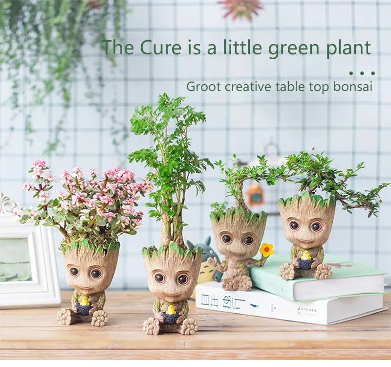 Home Decoration Crafts Miniature Model Office Desktop Display Cartoon Groot Figurines Handicrafts Decor Tree Man Ornament 5CM Home Decoration Crafts Miniature Model Office Desktop Display Cartoon Groot Figurines Handicrafts Decor Tree Man Ornament 5CM