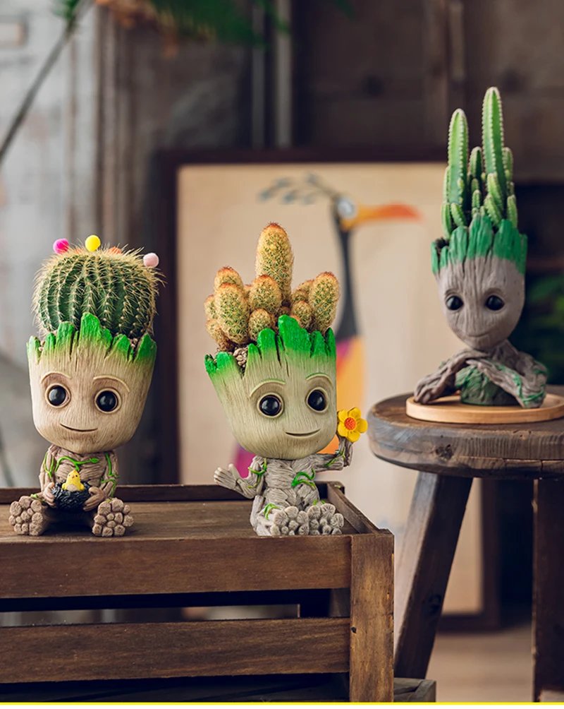 Home Decoration Crafts Miniature Model Office Desktop Display Cartoon Groot Figurines Handicrafts Decor Tree Man Ornament 5CM Home Decoration Crafts Miniature Model Office Desktop Display Cartoon Groot Figurines Handicrafts Decor Tree Man Ornament 5CM