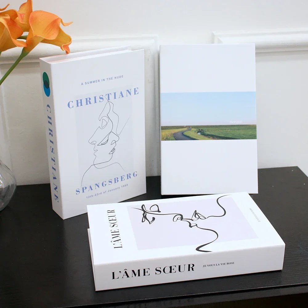 3Pcs Foldable Fashion Fake Books Living Room Decoration Designer Books Coffee Table Ornaments Club Hotel Room Villa Prop Books 3Pcs Foldable Fashion Fake Books Living Room Decoration Designer Books Coffee Table Ornaments Club Hotel Room Villa Prop Books