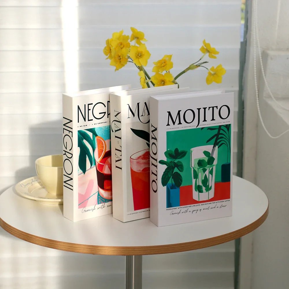 3Pcs Foldable Fashion Fake Books Living Room Decoration Designer Books Coffee Table Ornaments Club Hotel Room Villa Prop Books 3Pcs Foldable Fashion Fake Books Living Room Decoration Designer Books Coffee Table Ornaments Club Hotel Room Villa Prop Books